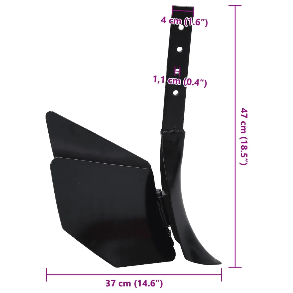 Accessorio per Aratro a Timone Nero in Metallo CFW6504857