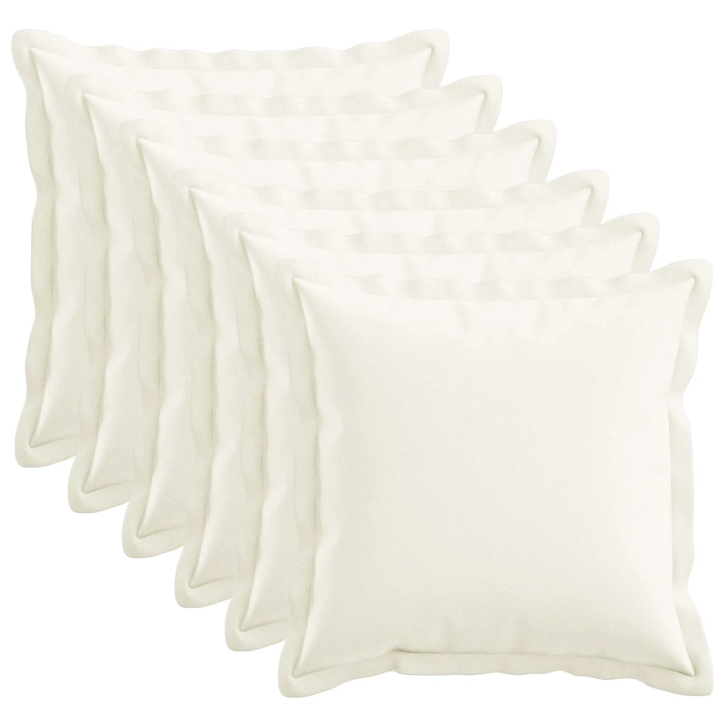 Cuscino con cuscino HOUTEN 6 pz Bianco Lino 932450