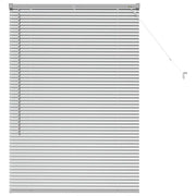 Tendaggi a Veneziana | Tenda a lamelle Argento 130 x 95 cm Alluminio