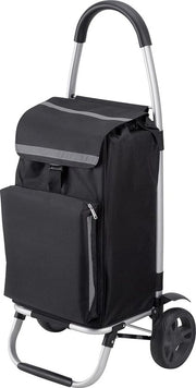 Carrello per spesa 54 litri con contenitore refrigerato - grande pneumatico - impermeabile - supporto per carrello - shopper pieghevole