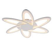 Lampadario per soffitto LED applique plafoniera design moderno forma FIORE 59w luce calda