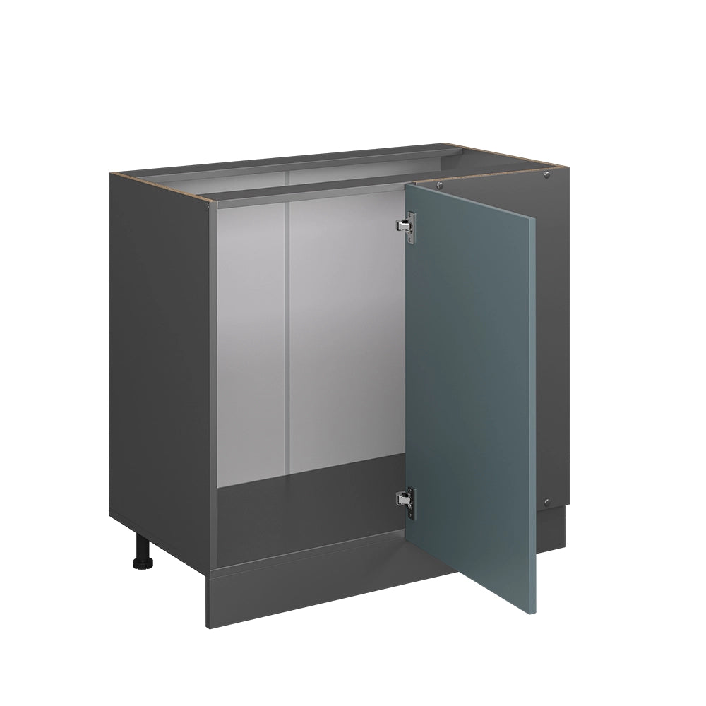 Vicco Mobile ad angolo cucina Grigio-blu 86 cm senza piano di lavoro