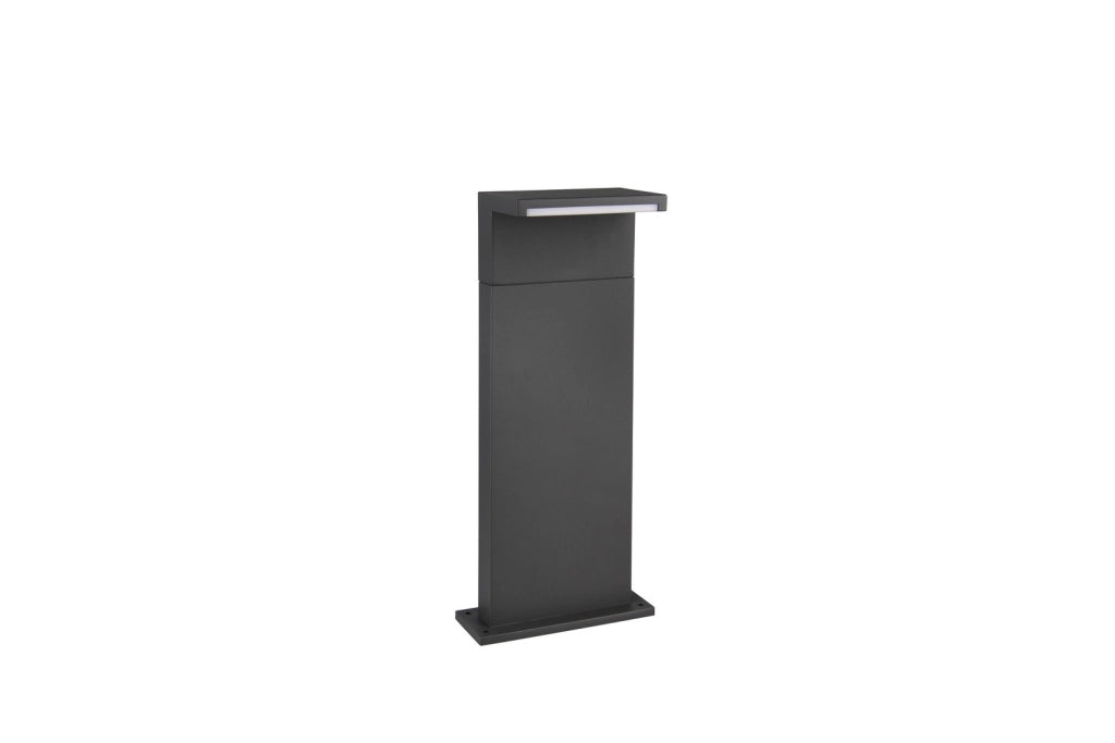 Paletto da giardino LED CCT nero 50 cm IP65 Trio RAVI