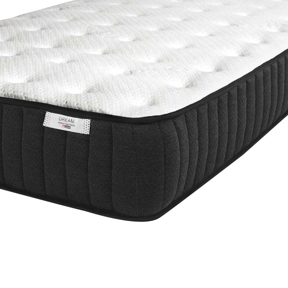 Materasso a molle insacchettate 80 x 200 cm rigido con lattice
