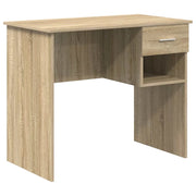 Scrivania | Tavolo da Ufficio Rovere Sonoma 90 x 49 x 75 cm Legno multistrato