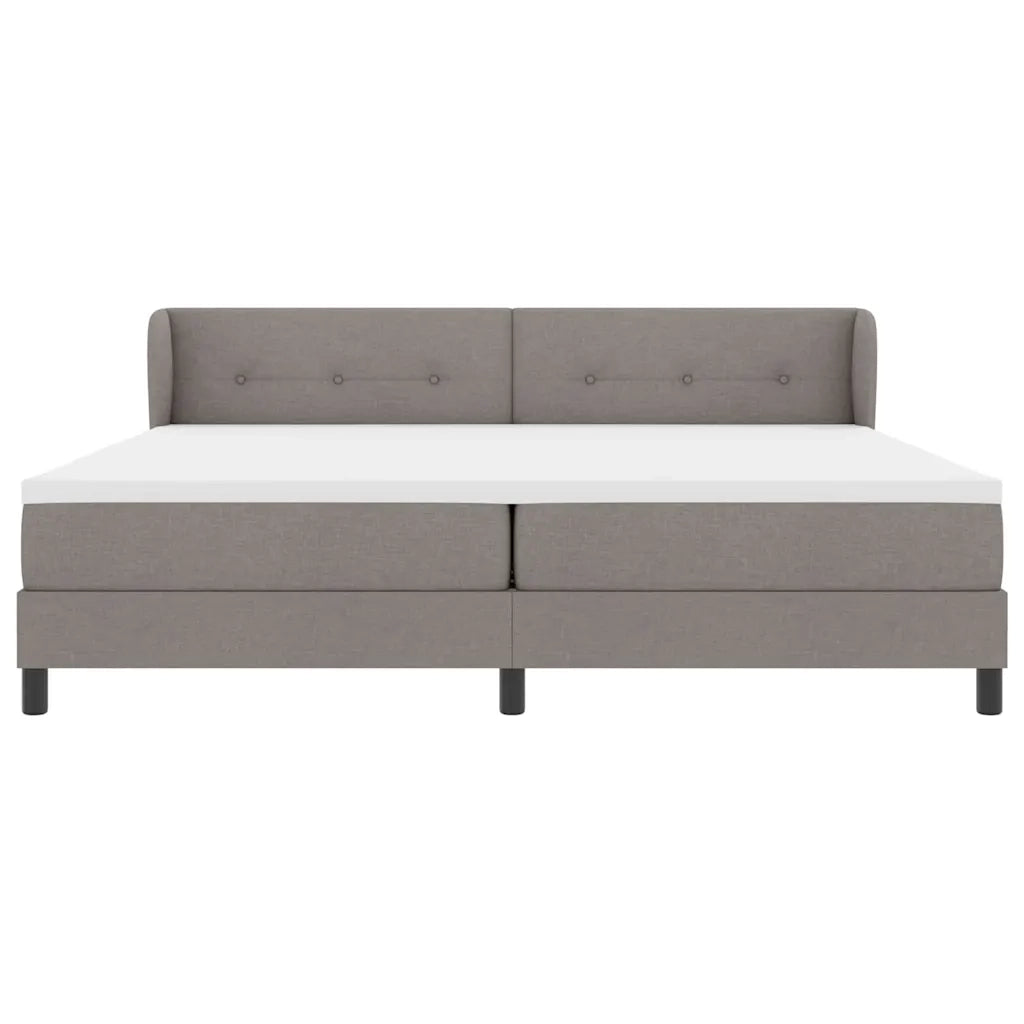 Letto a molle con materasso Talpa 200 x 200 cm Tessuto 3340049