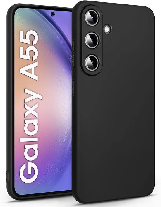 Copriphone Samsung Galaxy A55 5G - Estremamente sottile - TPU soffice - Resistente agli urti - Resistente alle abrasioni - Adattamento perfetto - Custodia smartphone