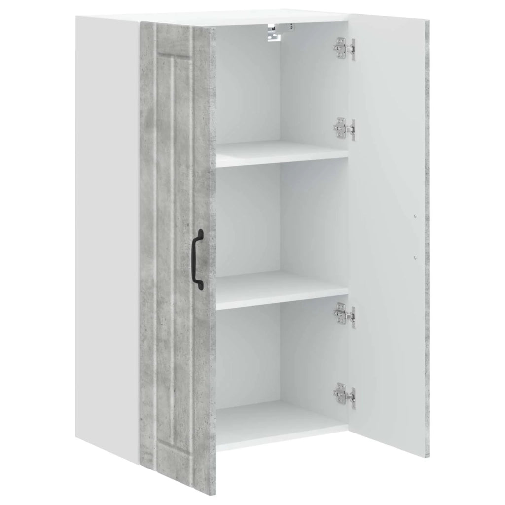 Armadietto a muro LUCCA Grigio Cemento 60 x 31 x 100 cm