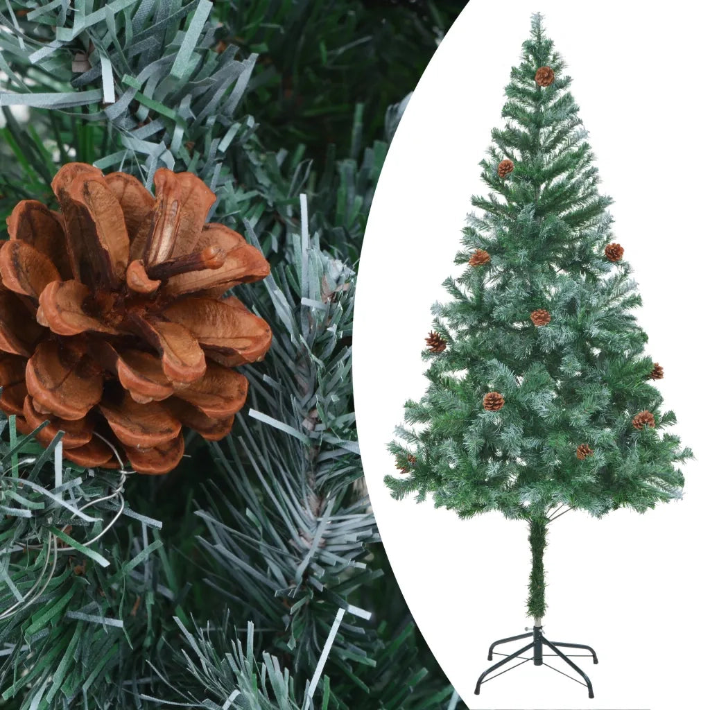 Albero di Natale | Decorazioni natalizie Artificiale con Pigne 180 cm