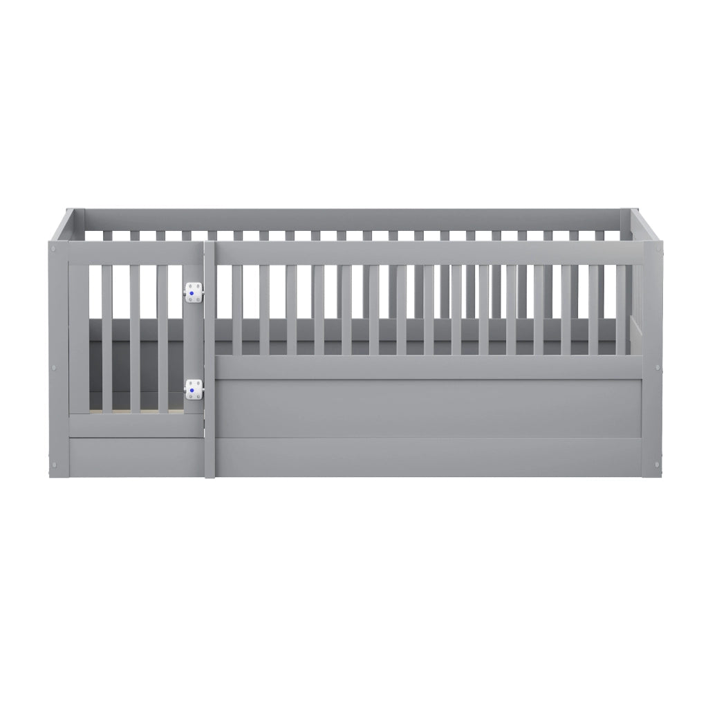 Letto per bambini - Xylo - 140x200 - Grigio