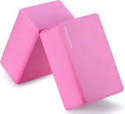 Set di 2 blocchi di yoga - multifunzionale - 23 x 15 x 10 cm - diverse colorazioni