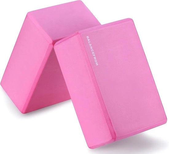 Set di 2 blocchi di yoga - multifunzionale - 23 x 15 x 10 cm - diverse colorazioni