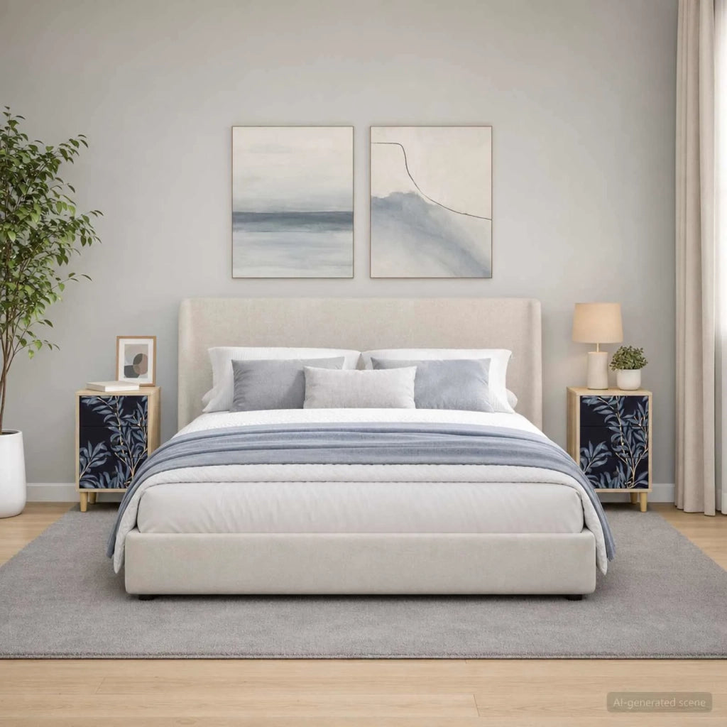 Armadio da Notte DOKKUM 2 pz Rovere Sonoma 36 x 33 x 60 cm 8007286