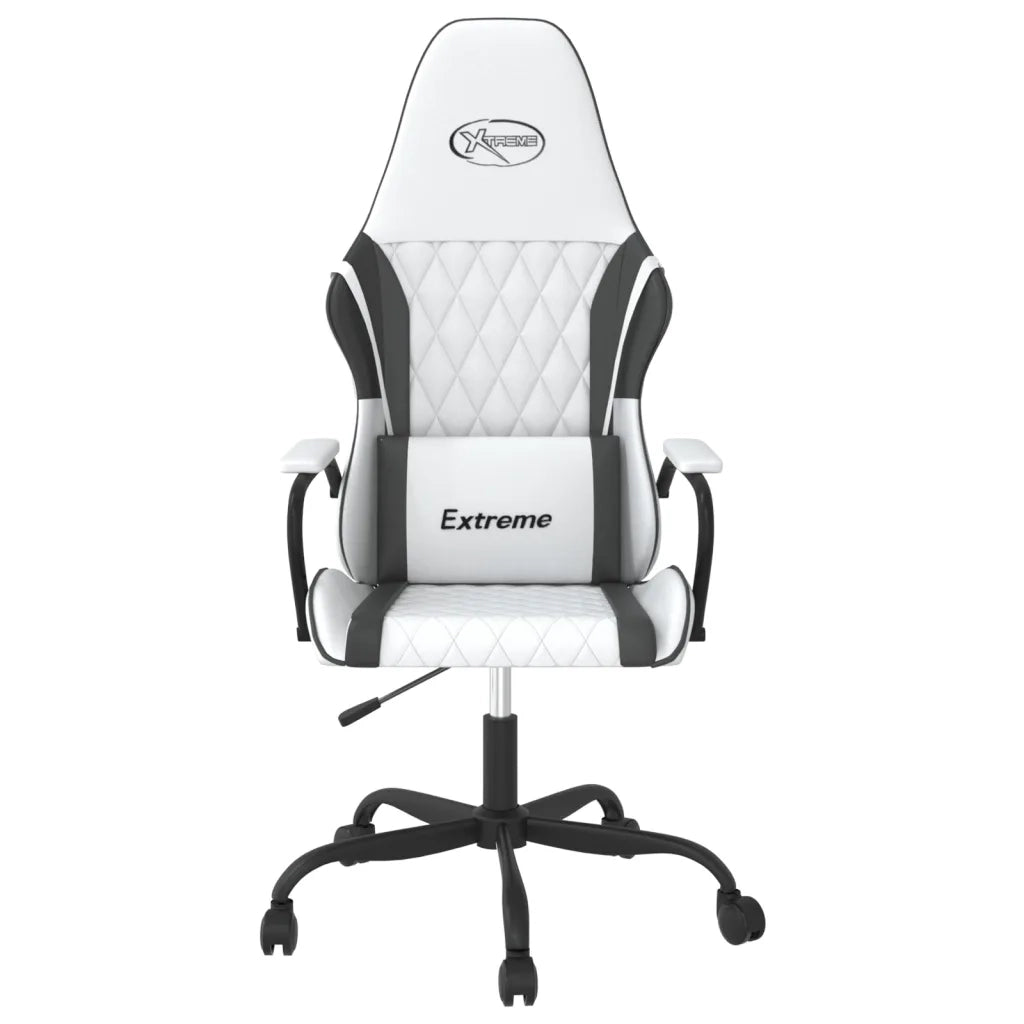 Sedia da Gaming Bianco e Nero in Similpellecod mxl 117501