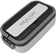 Lunchbox in Acciaio Inossidabile 700 ml - Imbottito - Resistente al Microonde - Stivato - Design Minimalista