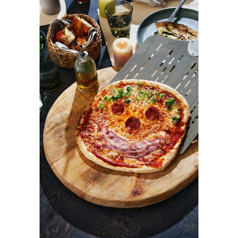 Tagliere per pizza in legno di faggio 350x12 mm COZZE by Ezooza