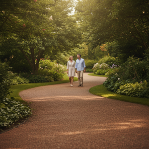 Pavimento drenante fai da te ciottoli in marmo e resina rosso verona 15,750 kg