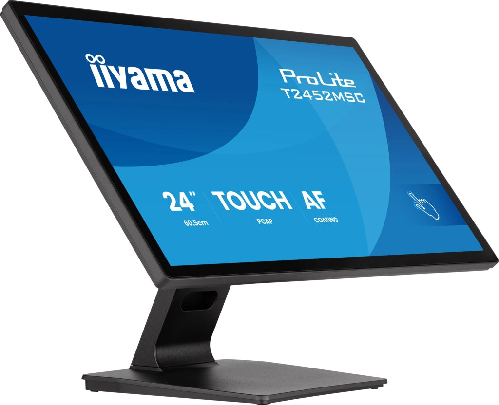 23,8in pcap touch, ips, 1920x1080, 1h1dp, fix stand - t2452msc-b2