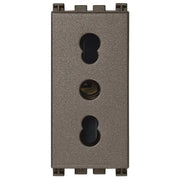 PRESA 2P+T 16A P17/11 METAL