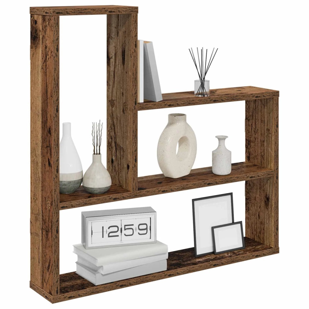 Scaffale da parete Legno antico 60 x 11 x 60 cm 8012170