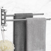 Supporto asciugamani per bagno 

Specifica: 100x50 cm, 5 posizioni, materiale metallico