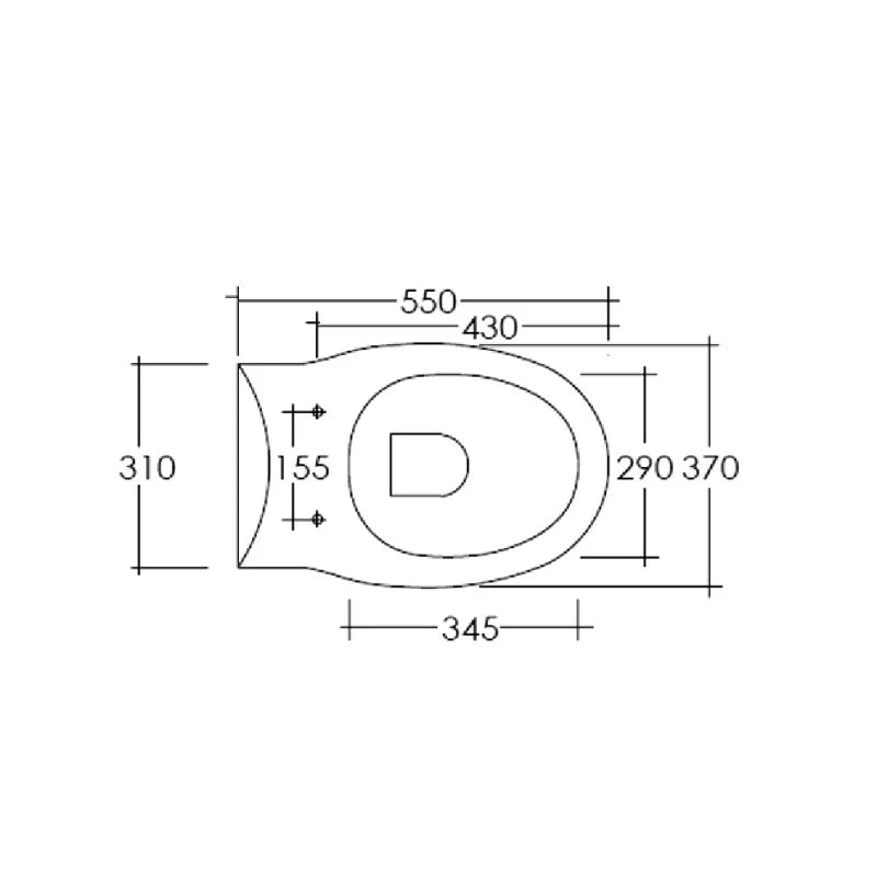 Bidet sospeso - serie fiore