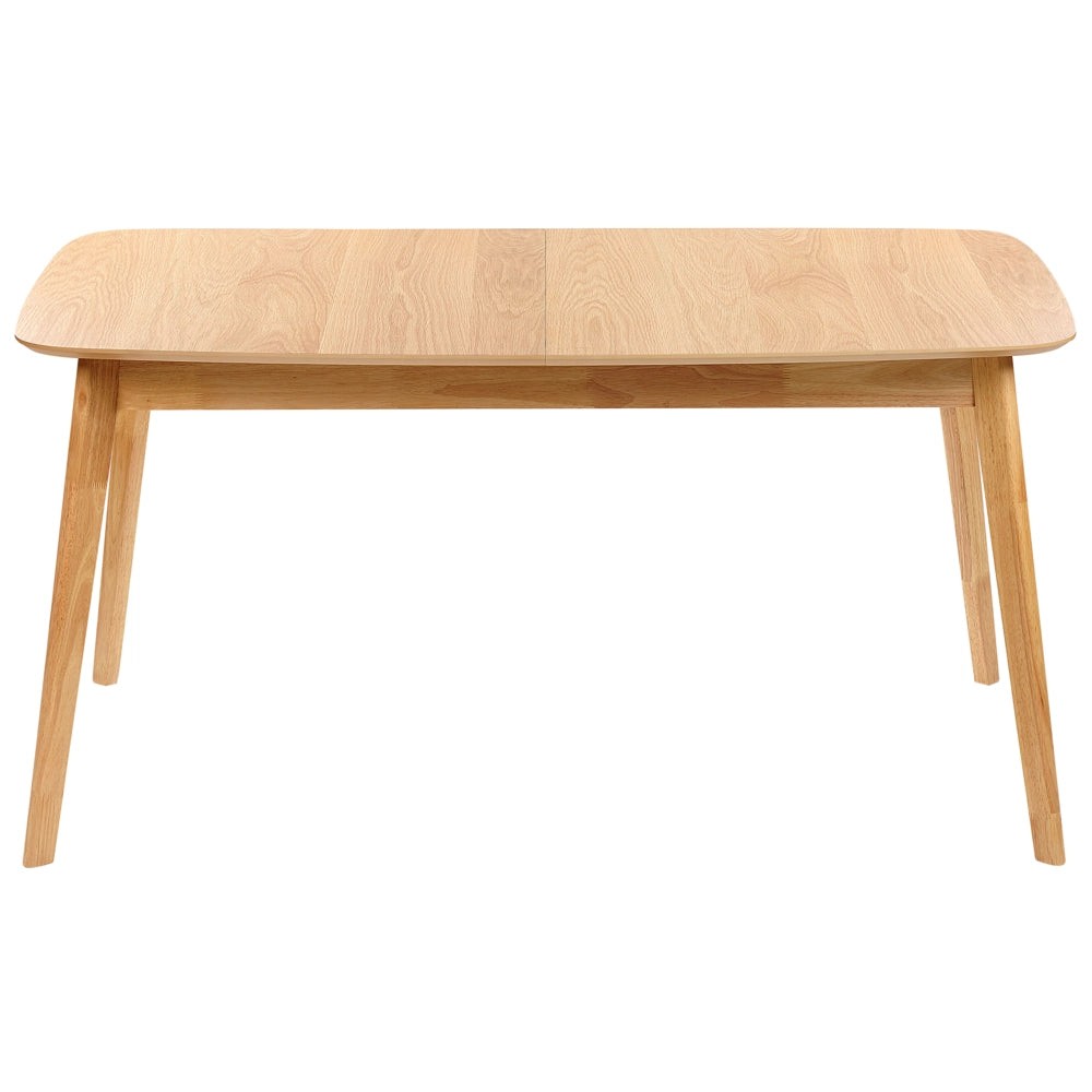 Tavolo da pranzo in legno di rovere chiaro 150/190 x 90 cm allungabile con gambe in legno Stile scandinavo