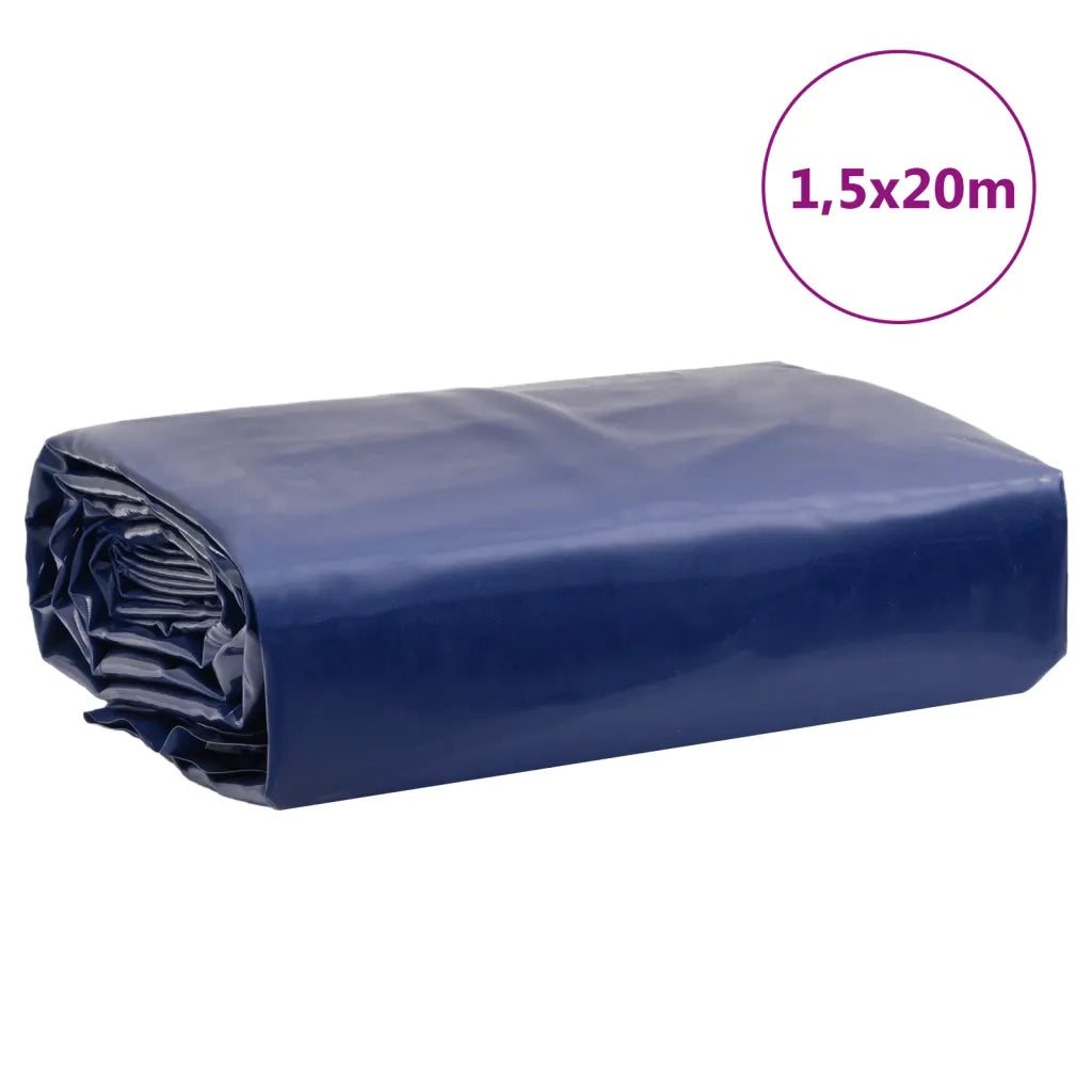 vidaXL Telone Blu 1,5x20 m 650 g/m²