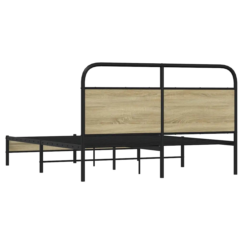 Giroletto senza Materasso Rovere Sonoma 160x200cm in Truciolato 4100413