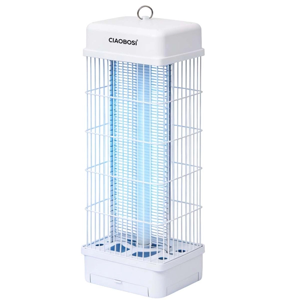 Lampada 15W Anti-zanzare e mosche 360° UV ad alta efficienza Bianco Avizar