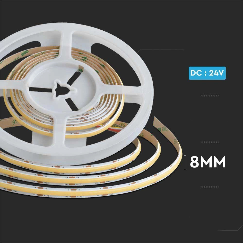V-TAC Striscia LED COB CCT 24V 18W/m 2700-6500K CRI90