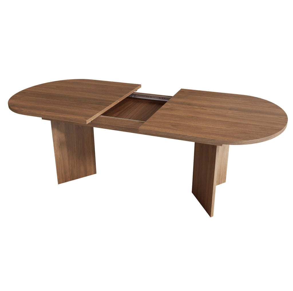 Tavolo da pranzo allungabile 140/180 x 90 cm; noce