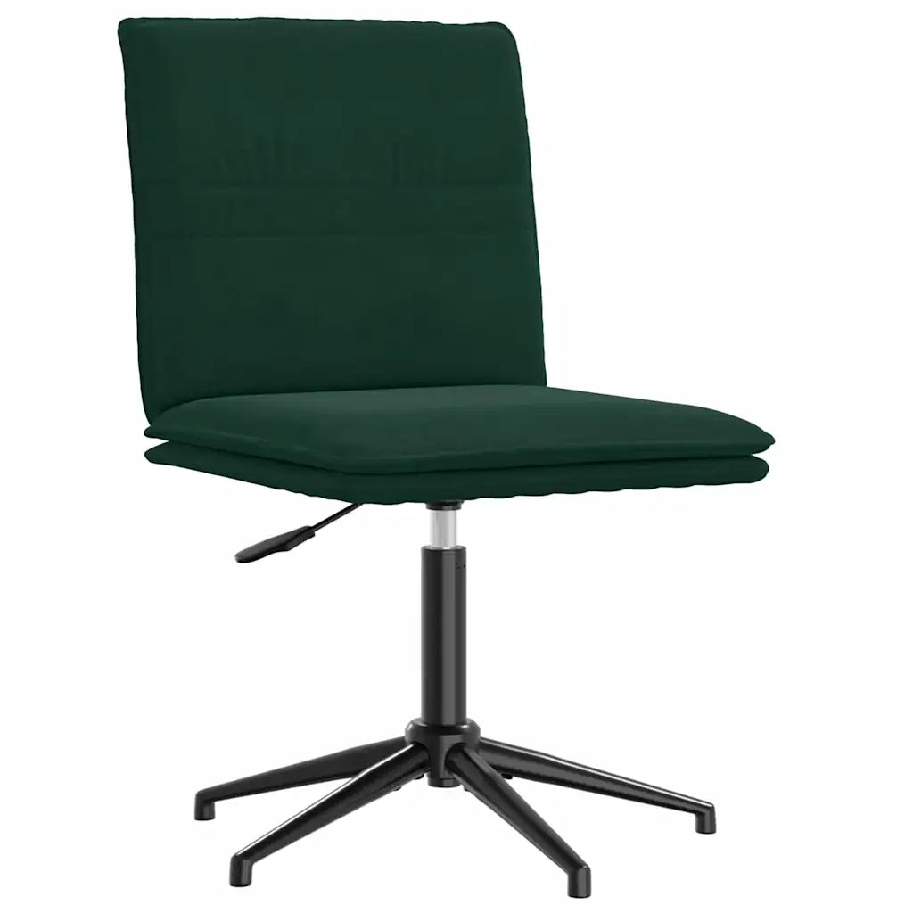 Sedie da Pranzo 2 pz Verde Scuro in Velluto 3315369