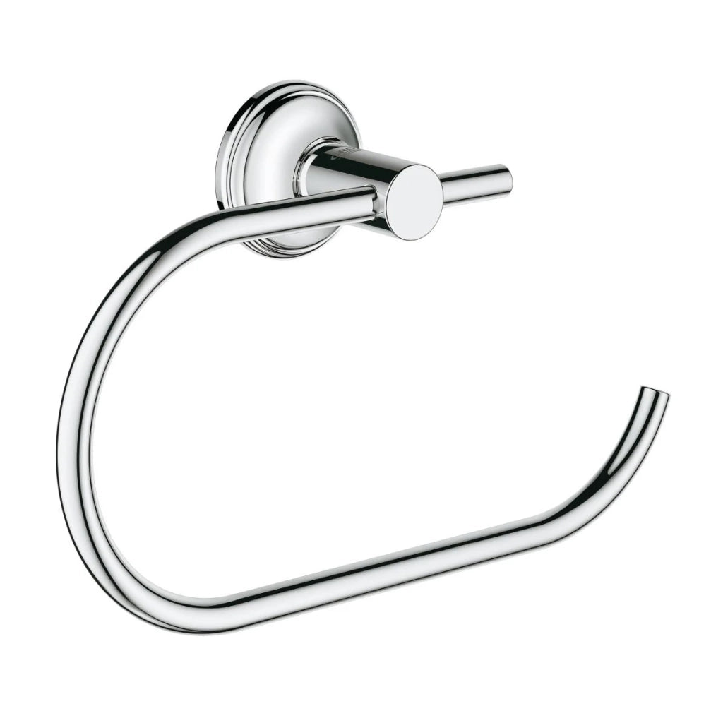 Porta rotolo carta Essentials Authentic in metallo, cromo - Grohe