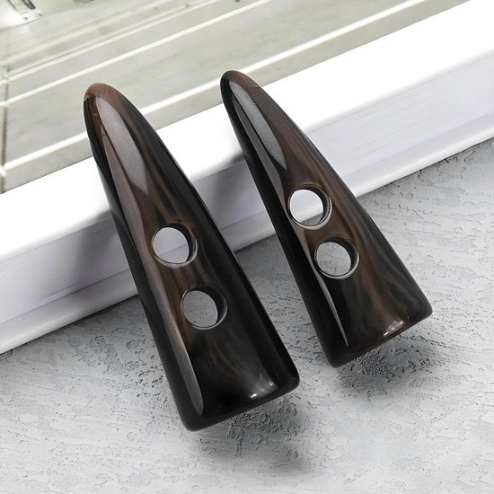Confezione di 20 chiodi in legno - chiodi per abbigliamento - chiodi per maglioni - materiale ecocompatibile