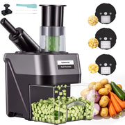 Tagliapunti per verdure, 100W, con 3 dimensioni di cubetti: 9/12/16 mm, ideale per patate e carote