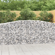 Cesti Gabbioni ad Arco 9 pz 400x50x100/120 cm Ferro Zincatocod mxl 76030