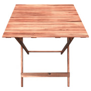 TAVOLO quadrato PIEGHEVOLE acacia 70x70 cm