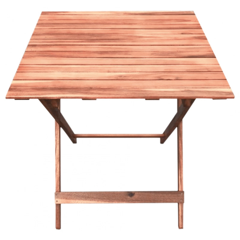 TAVOLO quadrato PIEGHEVOLE acacia 70x70 cm