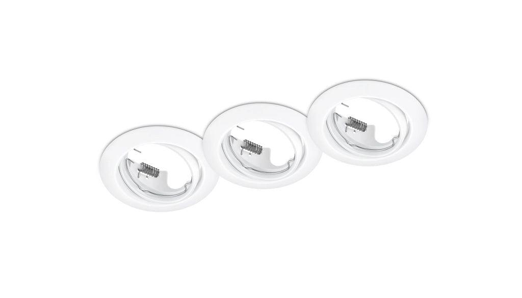 Illuminazione da Incasso da Interno  GU10 in Metallo Bianco Opaco