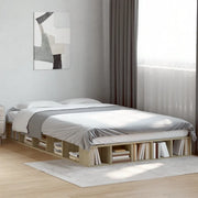 Giroletto-Struttura Letto Rovere Sonoma 120x200 cm in Legno Multistrato 422688
