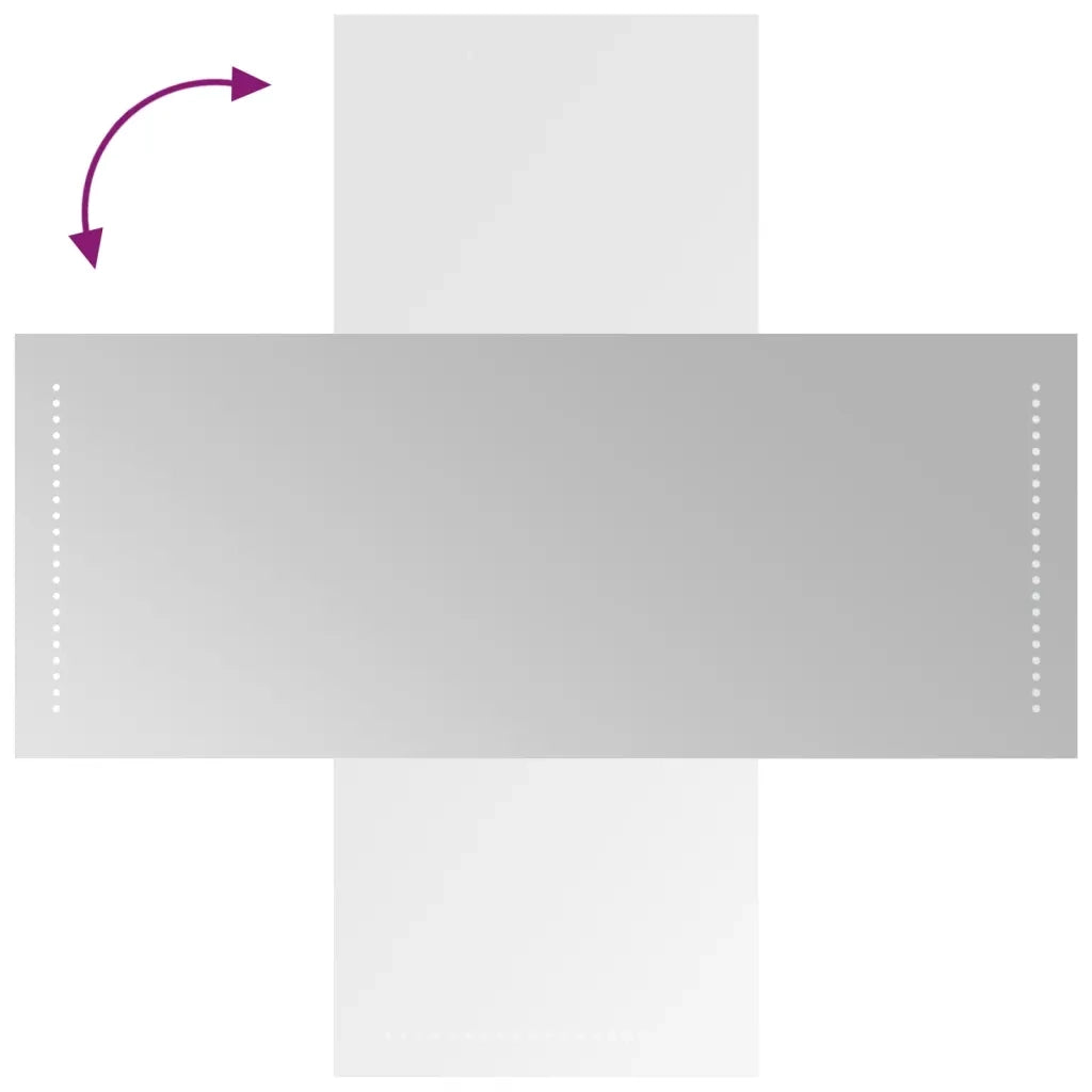 Specchio da Bagno con Luci LED 40x100 cm cod mxl 67683