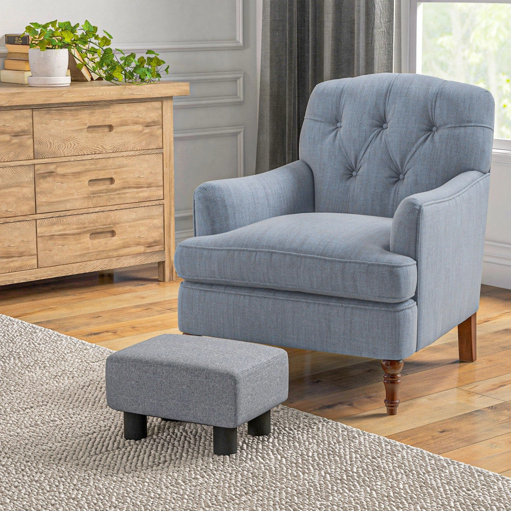Tavolino Basso con Ripiano ¨C Zephmum ¨C 40x30x24 cm Grigio