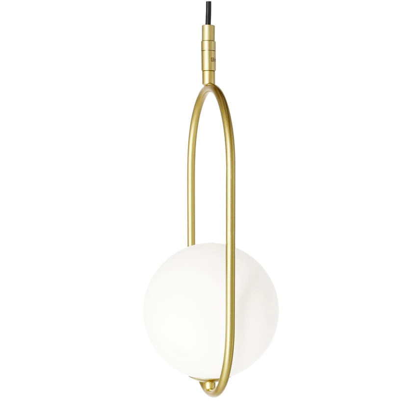 Lampada a sospensione Cordel 1 Candellux ottone G9
