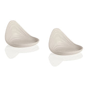 Set 2 porta snack tierra clay bianco latte