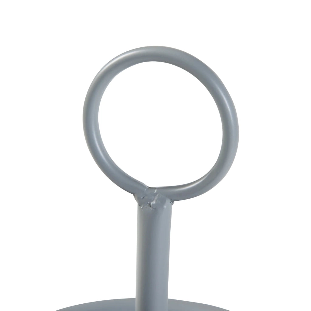 Supporto per piante da esterno 110 x 28 cm 3 vasi grigi 03_0010317