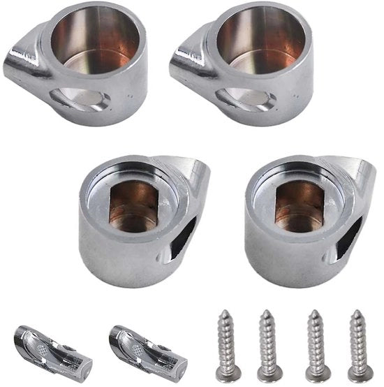 Compatibile con Giralda Senso Halle Vervangende Soft Close Toiletbril Scharnier Eindkappen Set con Soft Close Deksel e Eindkap Bevestigingen e Dempers AI0001100R