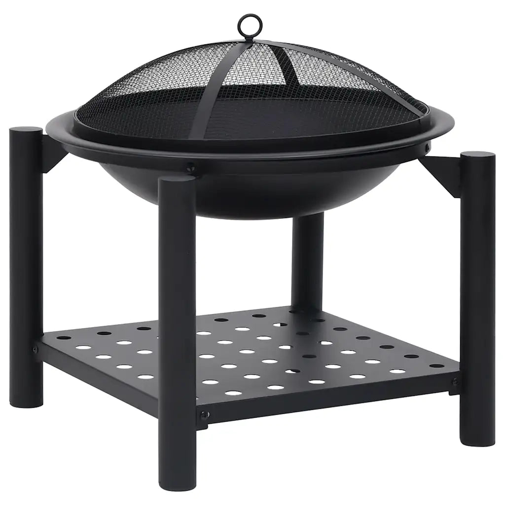 Braciere con Attizzatoio 54x54x55 cm in Acciaio cod mxl 65730