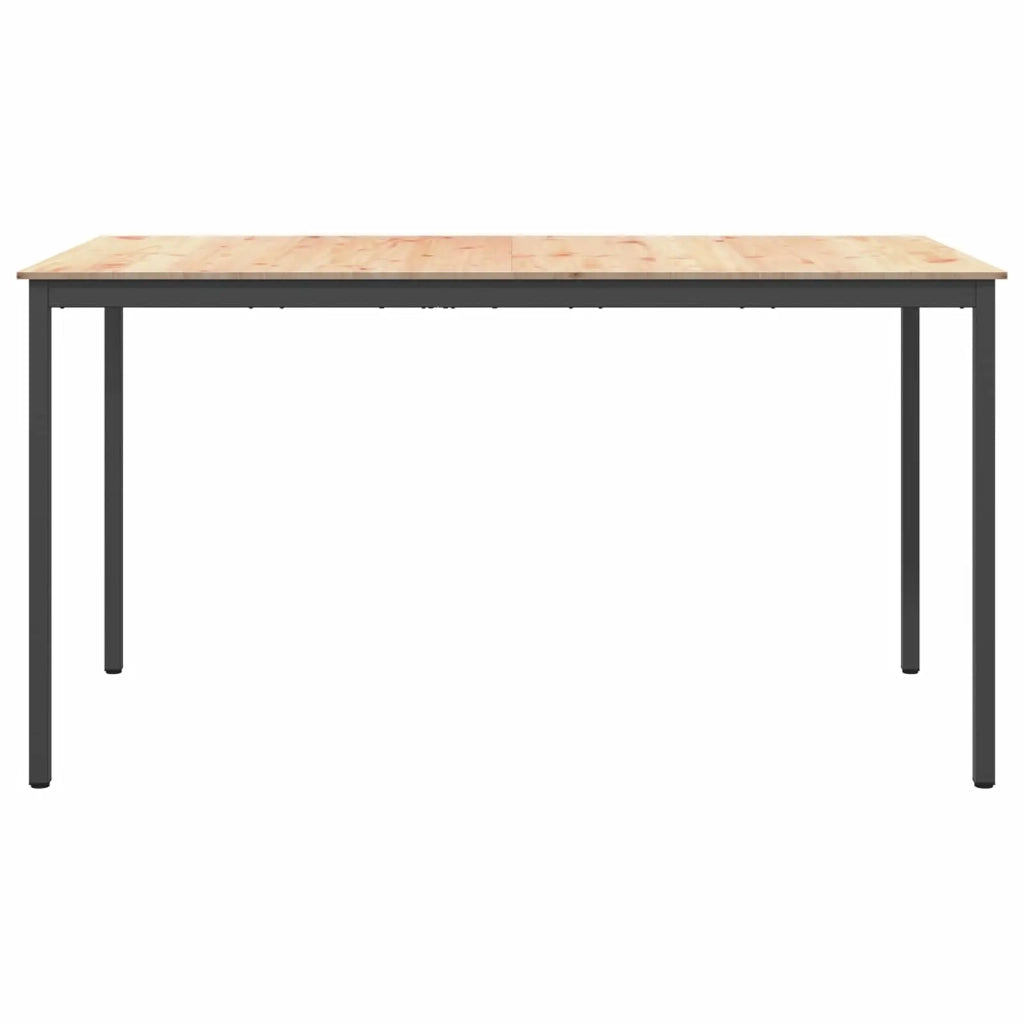 Tavolo da bar Naturale 200 x 100 x 105 cm Pino massello