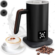 Cappuccinatore elettrico 4-in-1 da 590 ml - Cappuccino veloce con schiuma funzionale e silenzioso - Caffè latte macchia cioccolato caldo